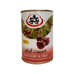 کمپوت البالو 420 گرم یک و یک - بارآن مارکت