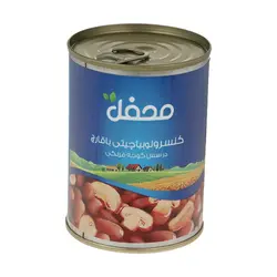 کنسرو لوبیا چیتعی با قارچ 380 گرم محفل - بارآن مارکت