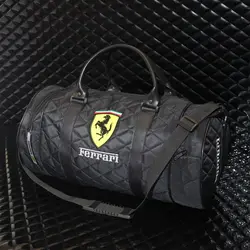 ساک ورزشی و مسافرتی سوشیانت برزنت مشکی فراری