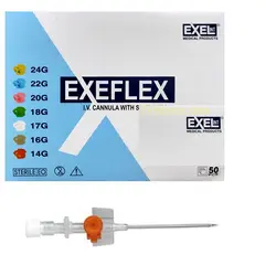 خرید آنژیوکت نارنجی اکسلEXEL | قیمت آنژیوکت نارنجی اکسل | طبینو مارکت