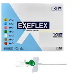 خرید آنژیوکت سبز اکسل EXEL | قیمت آنژیوکت سبز | طبینو مارکت