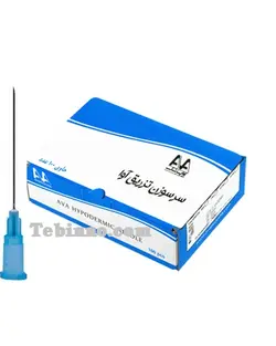 سر سوزن آبی آوا گیج ۲۳ AVA| انواع سرسوزن| طبینو