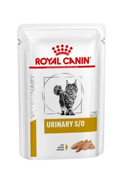 پوچ گربه یورینری اس او رویال کنین مدل گروی 85 گرم ا Royal Canin Urinary S/O Wet 85gr - رویال پت فود