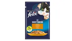 پوچ گربه فلیکس پورینا فرانسه طعم مرغ ا Felix Purina Chicken 85g - رویال پت فود