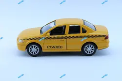 ماکت ماشین فلزی سمند تاکسی