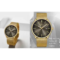 ست ساعت مچی عقربه ای زنانه و مردانه نیوی فورس مدل NF3012GL GB - فروشگاه دالانپر