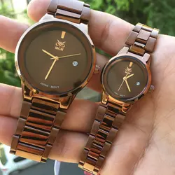 ست ساعت مچی عقربه ای زنانه و مردانه ام جی ام مدل 1020 - فروشگاه دالانپر