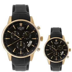 ست ساعت مچی عقربه ای زنانه و مردانه لاکسمی مدل 4-8534G-8534L - فروشگاه دالانپر