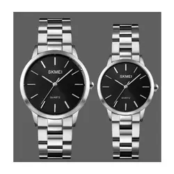 ست ساعت مچی عقربه ای زنانه و مردانه اسکمی مدل 1694-1695 - فروشگاه دالانپر