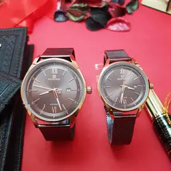 ست ساعت مچی عقربه ای زنانه ومردانه نیوی فورس مدل NF3013 - فروشگاه دالانپر