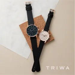 ست ساعت مچی عقربه ای زنانه و مردانه تریوا مدل Tic tac nikki - فروشگاه دالانپر