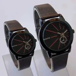 ست ساعت مچی عقربه ای زنانه و مردانه مدل بند حصیری کد 1005 - فروشگاه دالانپر