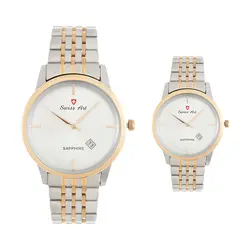 ست ساعت مچی عقربه ای زنانه و مردانه سوئیس آرت مدل 36-920035 - فروشگاه دالانپر