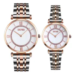 ست ساعت مچی عقربه ای زنانه و مردانه اسکمی مدل 919 کد 04 - فروشگاه دالانپر