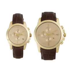 ست ساعت مچی عقربه ای زنانه و مردانه الگانس مدل 302 - فروشگاه دالانپر