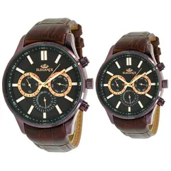 ست ساعت مچی عقربه ای زنانه و مردانه الگانس مدل AE58902 - فروشگاه دالانپر