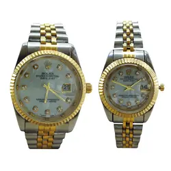 ست ساعت مچی عقربه ای زنانه و مردانه مدل Rol GS34 - فروشگاه دالانپر