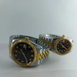 ست ساعت مچی عقربه ای زنانه و مردانه مدل Rol Gm33 - فروشگاه دالانپر