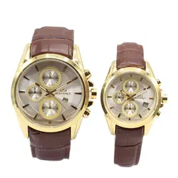 ست ساعت مچی عقربه ای زنانه و مردانه  الگانس مدل eg6060 - فروشگاه دالانپر