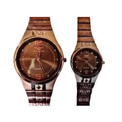 ست ساعت مچی عقربه ای زنانه و مردانه مدل ضدآب کد 01 - فروشگاه دالانپر