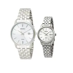 ست ساعت مچی عقربه ای زنانه و مردانه سیکو مدل SUR257P1 - فروشگاه دالانپر