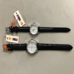 ست ساعت مچی عقربه ای زنانه و مردانه اسکمی مدل 9058BS - فروشگاه دالانپر