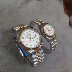 ست ساعت مچی عقربه ای زنانه و مردانه مدل دیتجاست - فروشگاه دالانپر