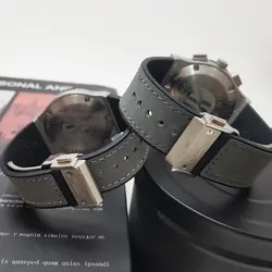 ست ساعت مچی عقربه ای زنانه و مردانه مدل HUb_کرنوگراف - فروشگاه دالانپر