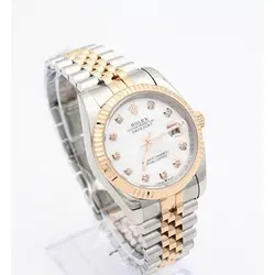 ست ساعت مچی عقربه ای زنانه و مردانه مدل دیت جاست - فروشگاه دالانپر