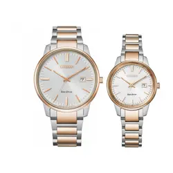 ست ساعت مچی عقربه ای زنانه و مردانه سیتی زن مدل EW2596-89A BM7526-81A - فروشگاه دالانپر