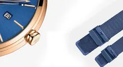 ست ساعت مچی عقربه ای زنانه و مردانه نیوی فورس مدل NF3008G - فروشگاه دالانپر