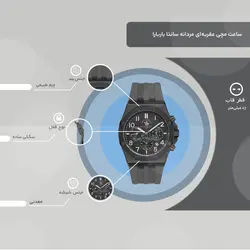 ساعت مچی عقربه‌ای مردانه سانتا باربارا پولو راکت کلاب مدل SB.1.10211-4 - فروشگاه دالانپر