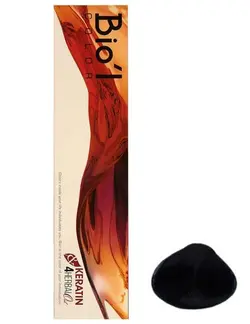 رنگ موی بیول سری Ash مدل HERBAL شماره 1.1 حجم 100 میلی لیتر رنگ مشکی پر کلاغی