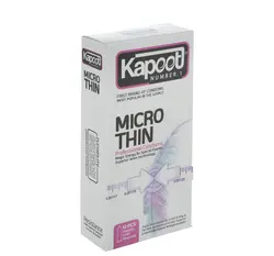 کاندوم کاپوت Micro Thin بسته 12 عددی