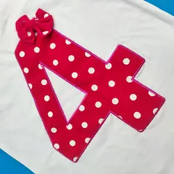 تیشرت سفید اعداد