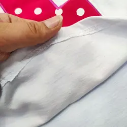 تیشرت سفید اعداد