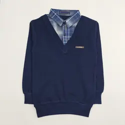 بلوز 2 یقه چهارخونه