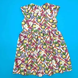 پیراهن ساحلی نخی