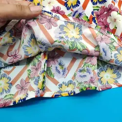 پیراهن ساحلی نخی