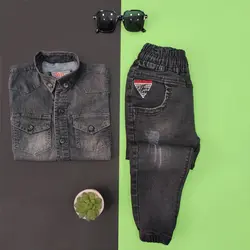 شلوار لی کمرکش 2327