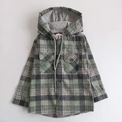 پیراهن کشمیر کلاهدار دو جیب