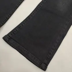 شلوار لی بوت کات ذغالی