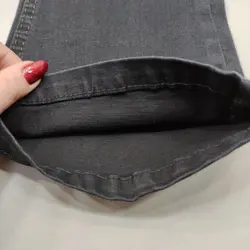 شلوار لی بوت کات ذغالی