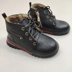 بوت مشکی تو خز Fashion