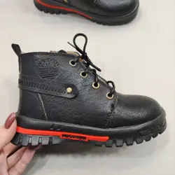 بوت مشکی تو خز Fashion