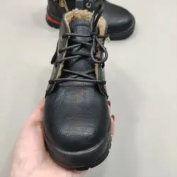 بوت مشکی تو خز Fashion