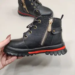 بوت مشکی تو خز Fashion