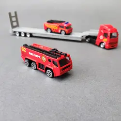 تریلی خودرو بر 3 تیکه فلزی