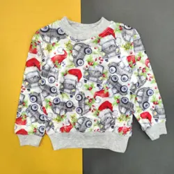 بلوز شلوار مخمل کریسمسی