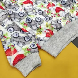 بلوز شلوار مخمل کریسمسی